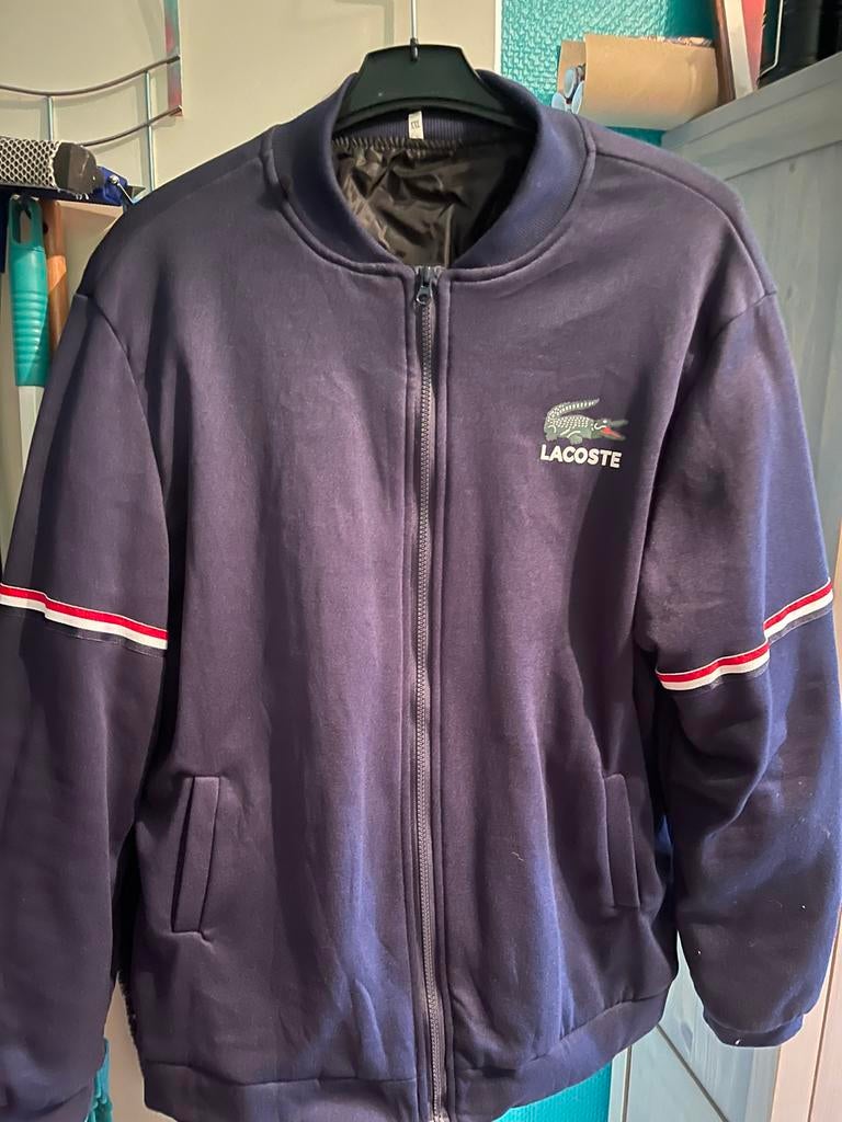 Veste LACOSTE, Lacoste, Comme neuf, Bleu, Enlèvement