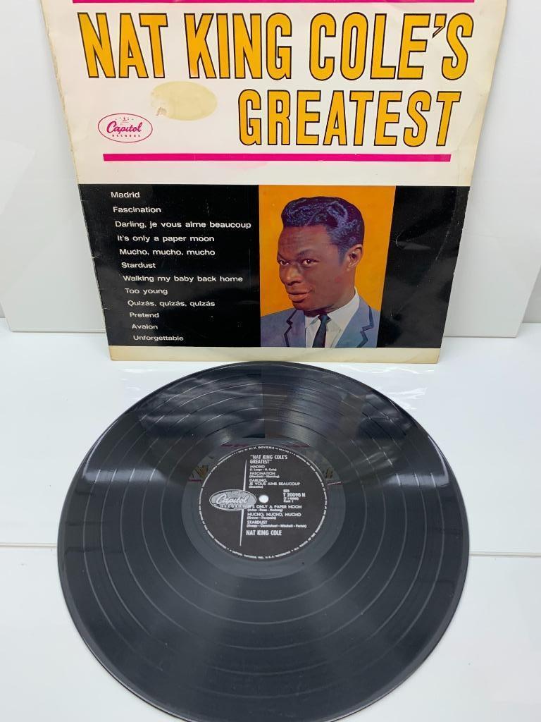 VINYL LP NAT KING COLE, Enlèvement ou Envoi, Utilisé