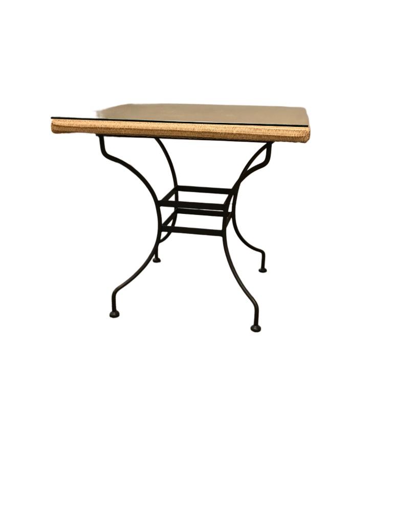 Bistro eettafeltjevoetje in smeedijzer, Huis en Inrichting, Stoelen, Ophalen, Nieuw