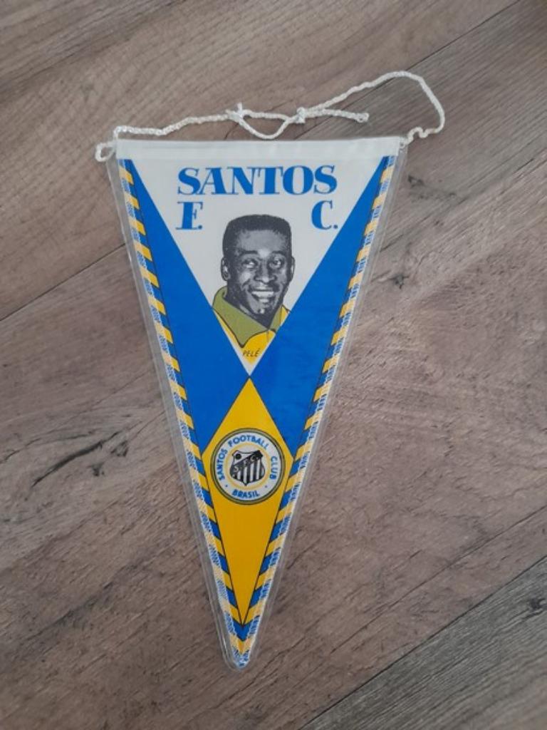fanion Santos FC, Enlèvement ou Envoi, Comme neuf, Fanion ou Écharpe