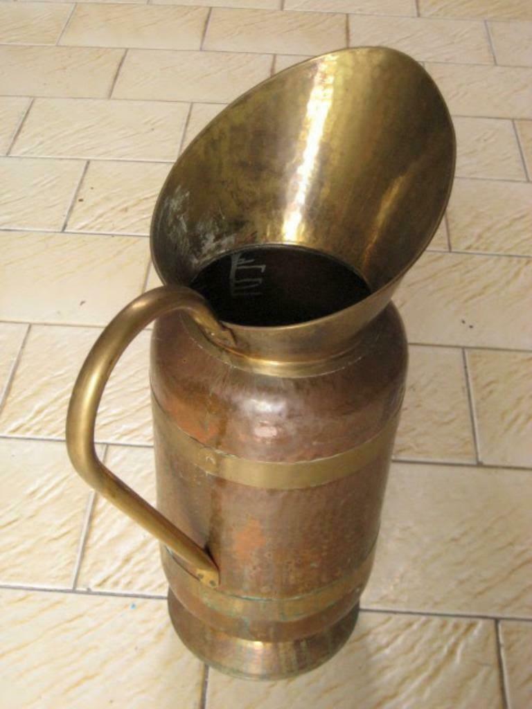 Koperen paraplubak, Antiek en Kunst, Ophalen, Koper