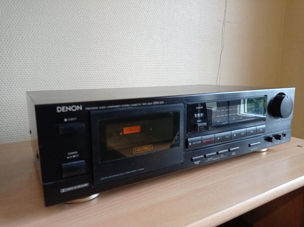 Denon cassette tape desk DRM-510, Audio, Tv en Foto, Cassettedecks, Ophalen, Enkel, Denon, Auto-reverse