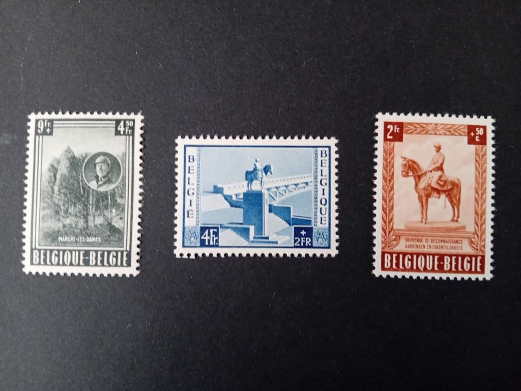 Timbres de Belgique n 938/940* lot 34B, Enlèvement ou Envoi, Neuf