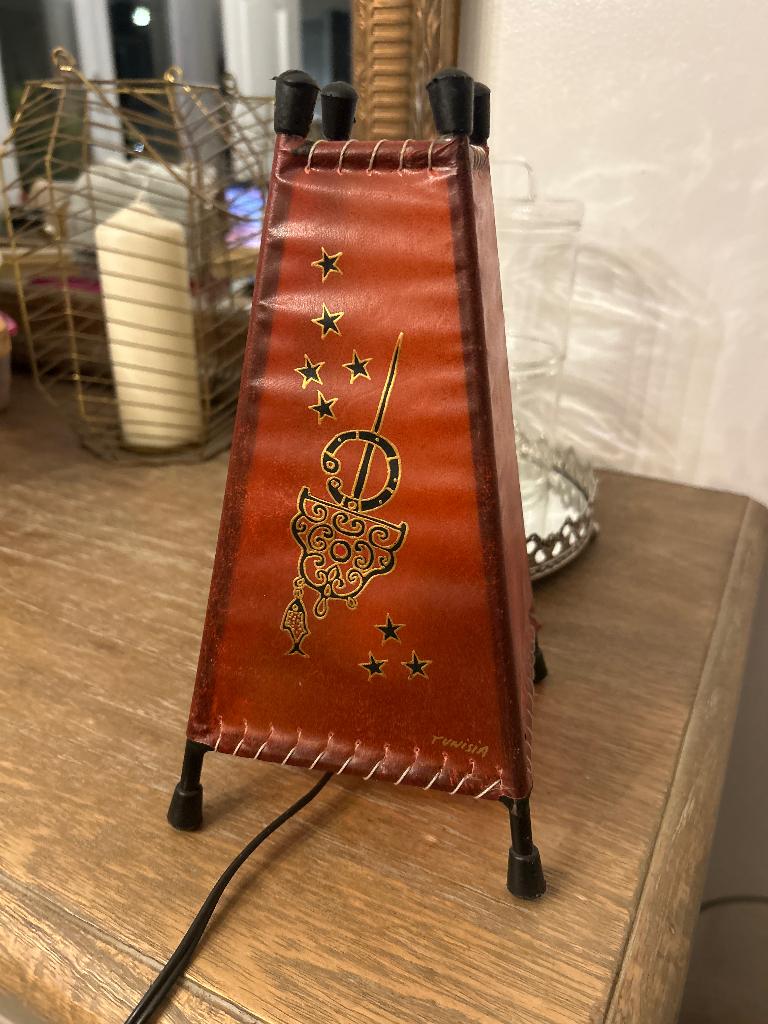 Lampe, Maison & Meubles, Enlèvement, Utilisé, Métal, Moins de 50 cm