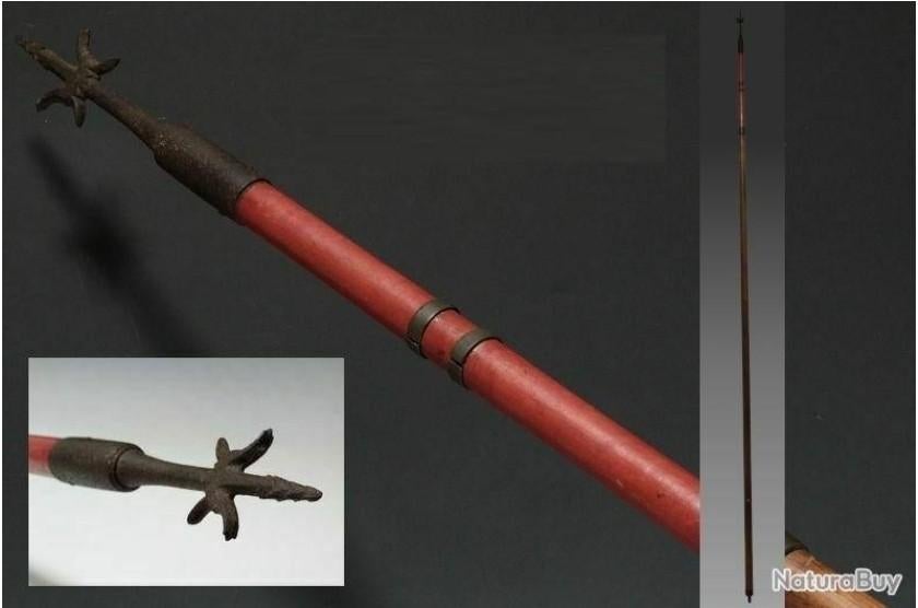 Antiquité Edo lance de Samurai Busho, Collections, Objets militaires | Général, Enlèvement ou Envoi, Autres