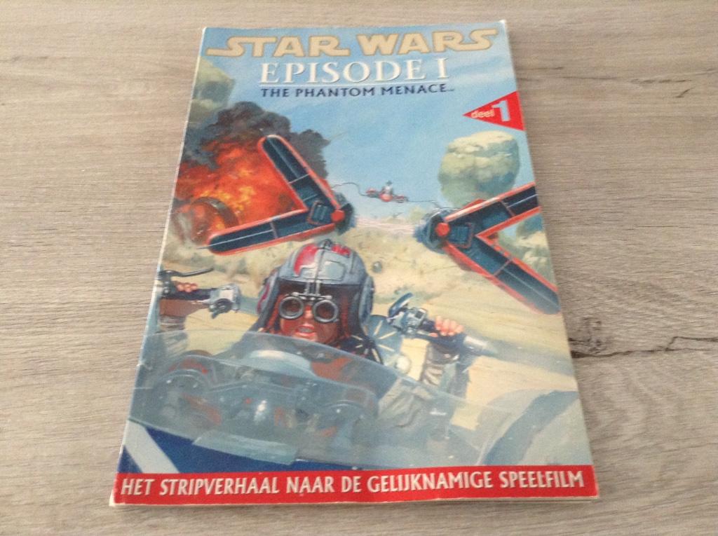 Star Wars episode 1: The panthom menace deel 1 strip (1999), Onbekend, Enlèvement ou Envoi, Une BD, Utilisé