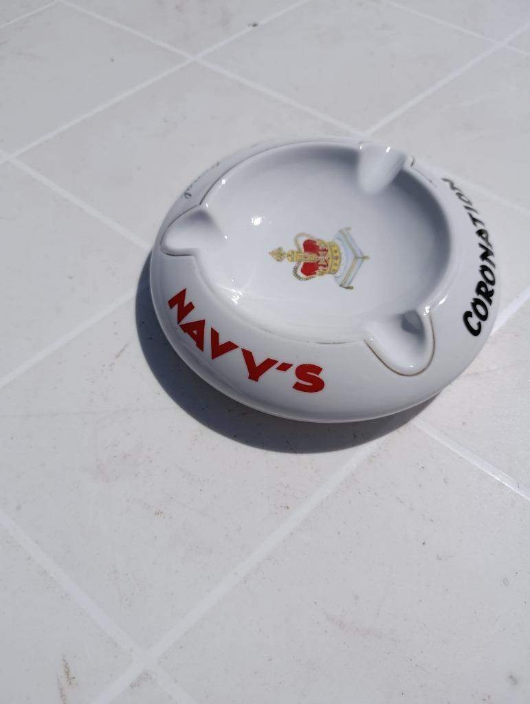 Navy's Coronation bier asbak, Verzamelen, Biermerken, Ophalen, Gebruikt, Overige typen, Overige merken