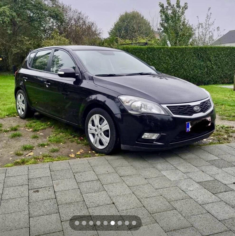 Kia Ceed 60000 KM benzine 1.4 EURO 5, Auto's, Kia, Voorwielaandrijving, Euro 5, Stof, Zwart