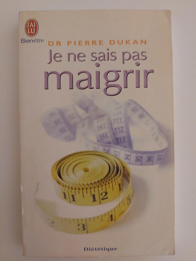 Je ne sais pas maigrir, Livres, Enlèvement ou Envoi, Régime et Alimentation, Comme neuf, Dr Pierre Dukan