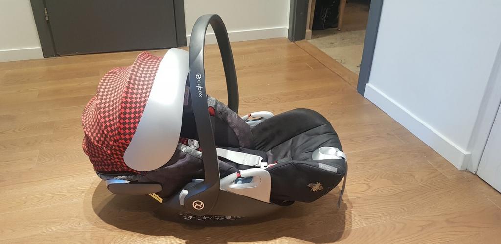 Cybex Cloud Z Rebellious - Platinium, Autres marques, Comme neuf, Enlèvement, Ceinture de sécurité ou Isofix