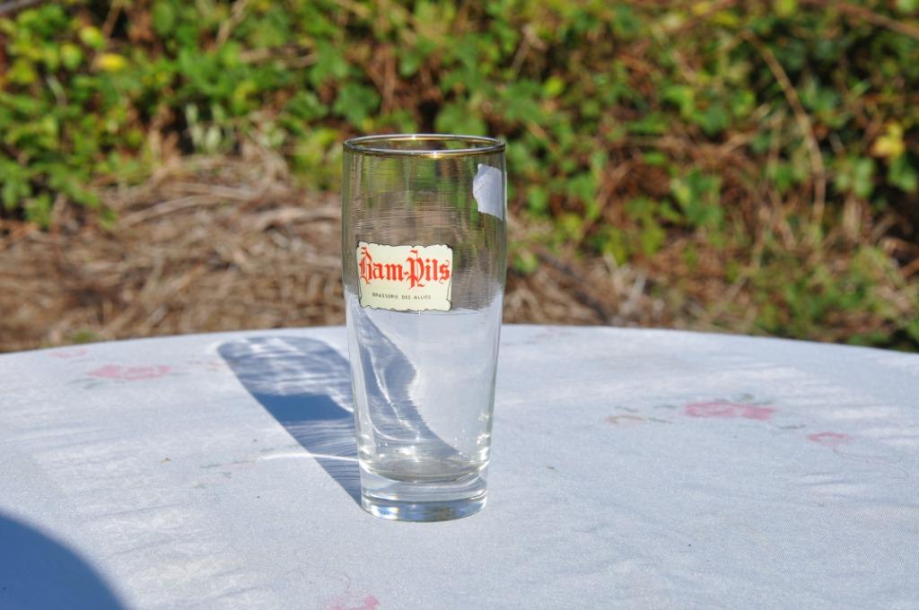 §  verre bam-pils brasserie des alliès, Enlèvement ou Envoi, Utilisé, Verre ou Verres, Autres marques