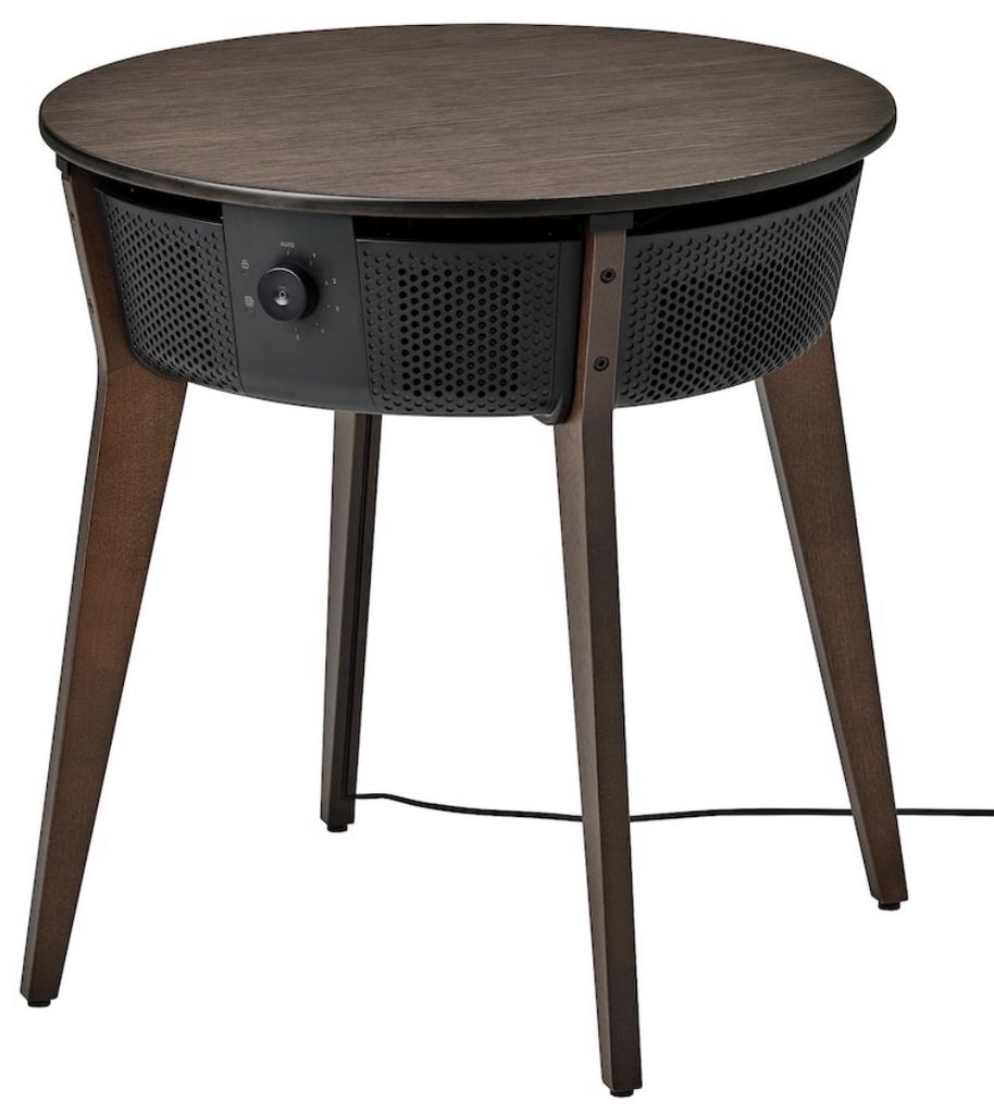 Table d'appoint/purificateur d'air Ikea, Enlèvement, Utilisé, Rond, Bois