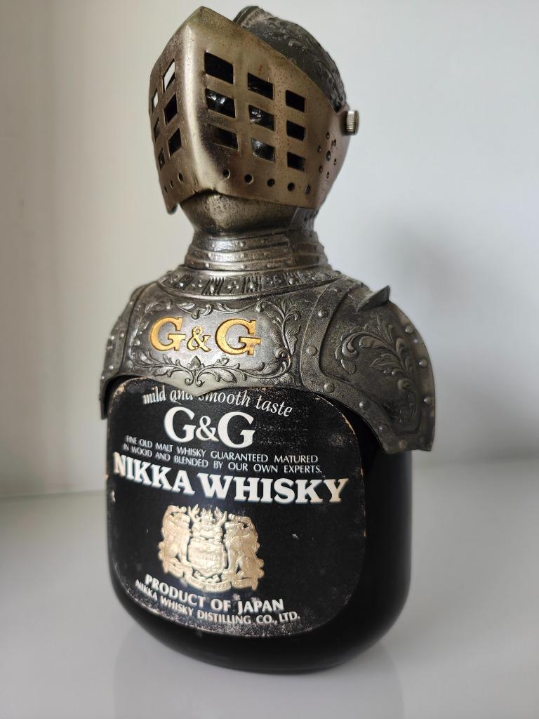 Nikka Gold & Gold "Black" Knight, Rare, 43%,(Métal)(v4), Neuf, Autres régions, Enlèvement ou Envoi, Pleine