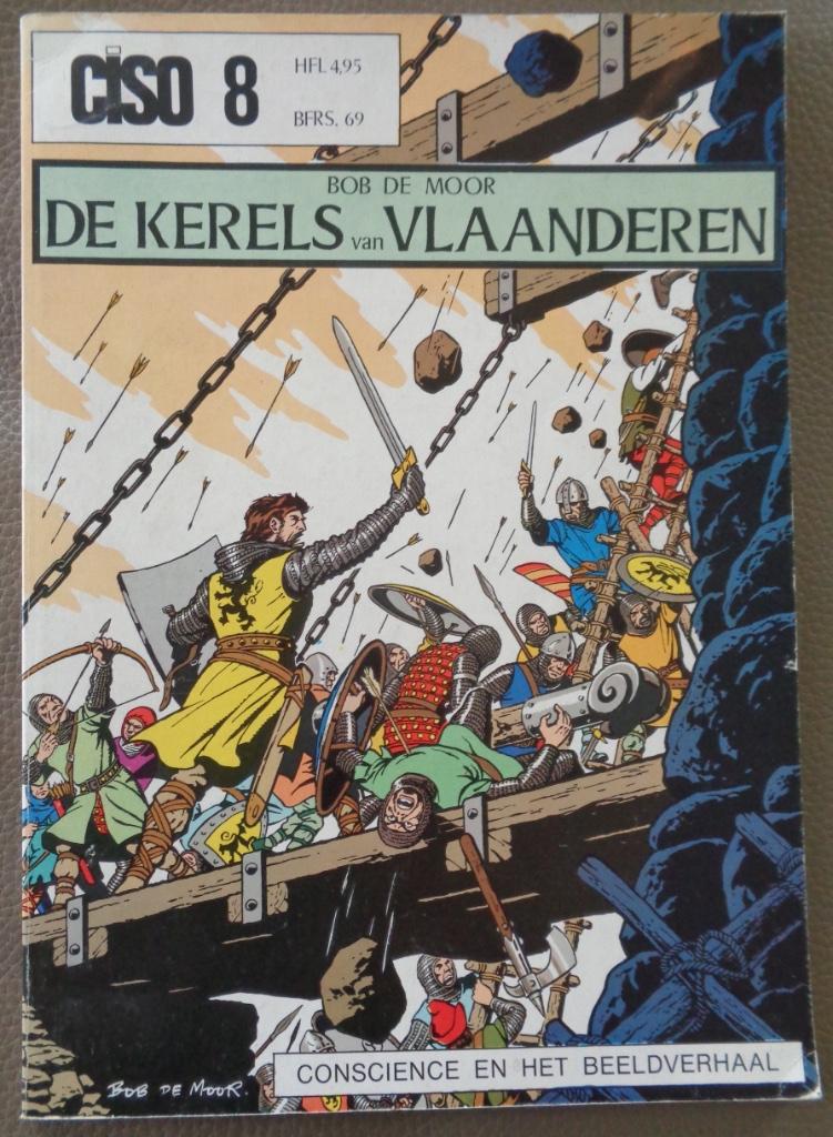 Ciso 8 - De Kerels van Vlaanderen - 2e dr. 1976, Boeken, Ophalen of Verzenden