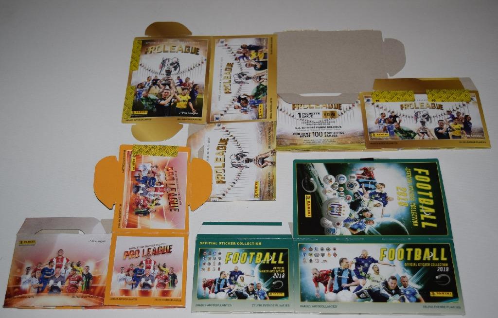 Panini/Pro League/Emballage vide 2018 - 2023 - 2024, Envoi, Comme neuf, Autres types