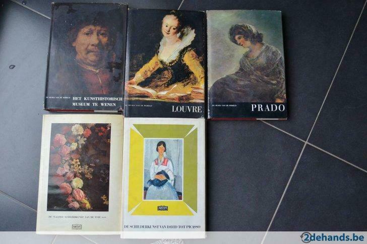 5 Artisboeken: Musea en schilderkunst., Boeken, Prentenboeken en Plaatjesalbums, Ophalen of Verzenden, Nieuw, Plaatjesalbum