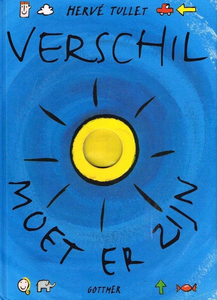Verschil moet er zijn  -  H. Tullet  -  vanaf 2 jr, Zo goed als nieuw, 2 tot 3 jaar, Uitklap-, Voel- of Ontdekboek, H. Tullet