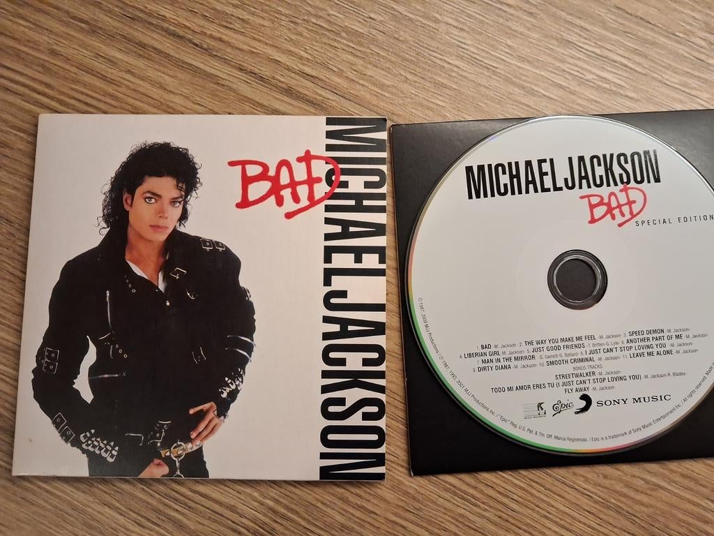 Michael Jackson : bad, special edition, Verzenden, Zo goed als nieuw