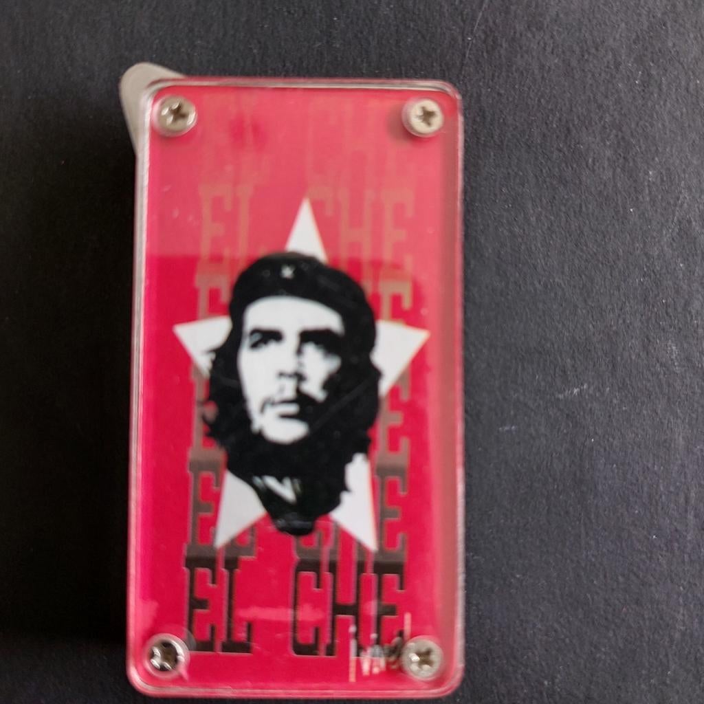 Aansteker met afbeelding van Che Guevara (Silver Match), Verzamelen, Ophalen of Verzenden, Zo goed als nieuw, Aansteker