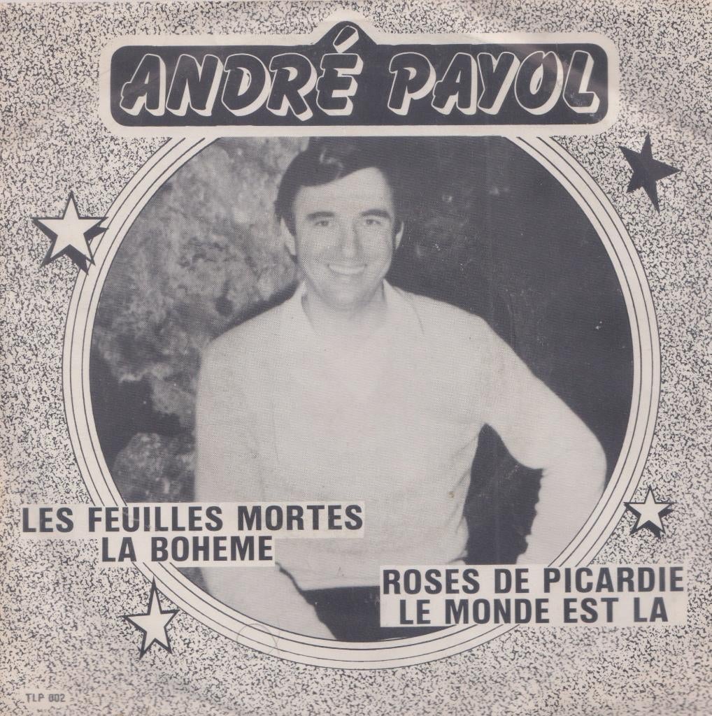 André Payol – Les feuilles mortes / La Boheme + 2 – EP, Gebruikt, 7 inch, Ophalen of Verzenden, Pop