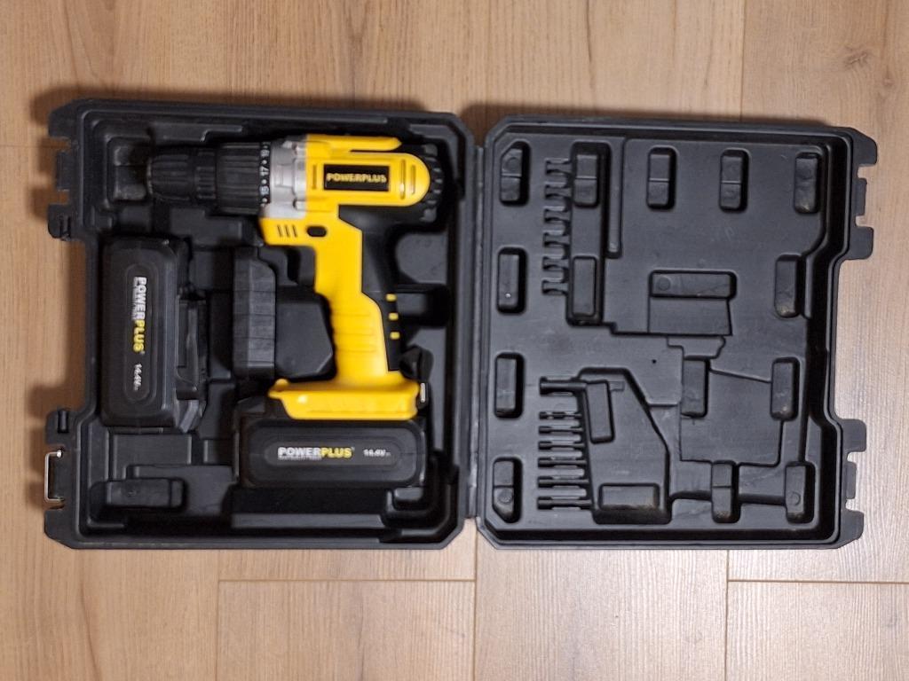 Powerplus schroefmachine powx0032, Vitesse variable, Enlèvement, Utilisé, Foreuse et Perceuse