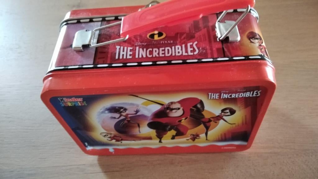 Blikken koffertje The incredibles, Ophalen of Verzenden