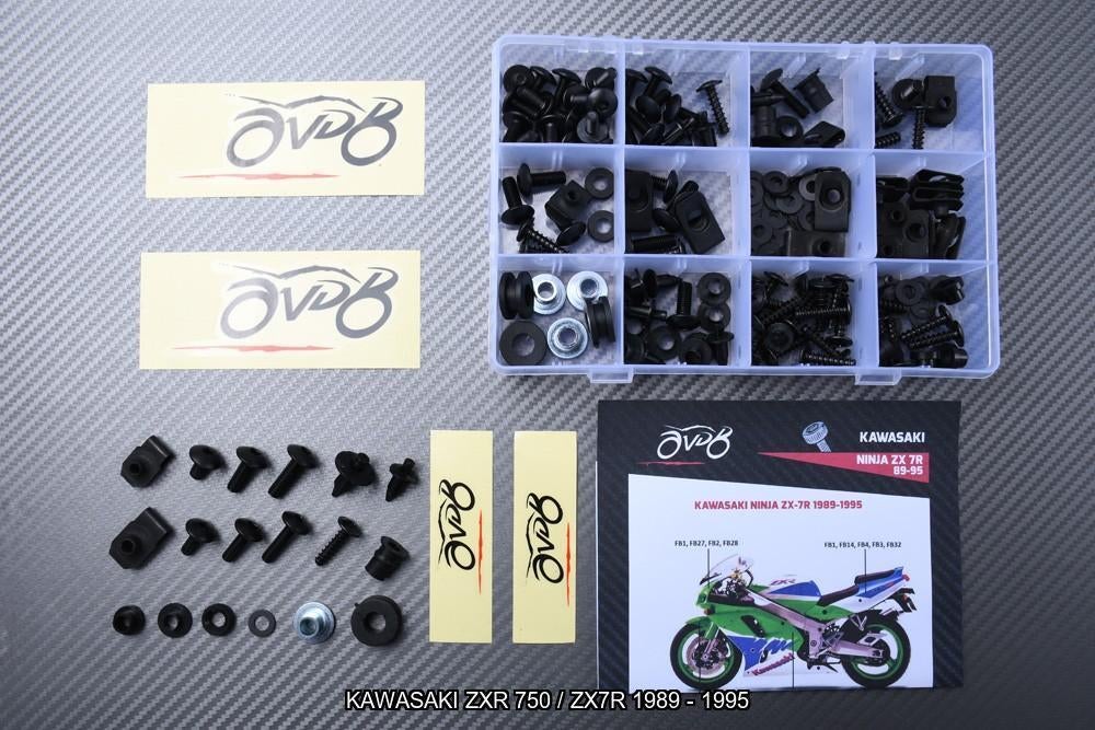 Kit visserie spécifique pour KAWASAKI ZXR 750 ZX7R 1989 1995, Enlèvement ou Envoi, Neuf