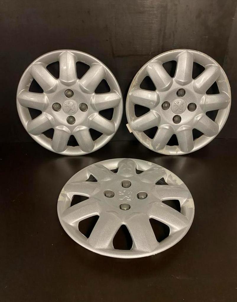 3 enjoliveurs Peugeot 106 et autres ou remorque 13", Enlèvement ou Envoi, Utilisé
