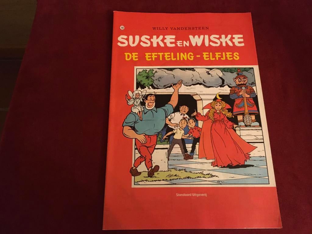 Suske & Wiske - De Efteling Elfjes, Une BD, Enlèvement, Comme neuf