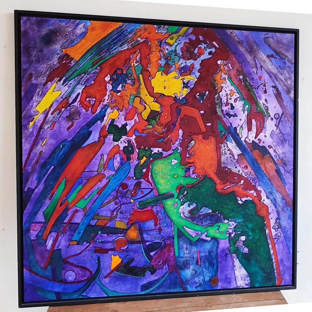 Peinture de Roland Lavianne., Antiquités & Art, Enlèvement ou Envoi
