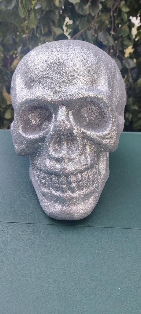 doodskop glitter, Ophalen of Verzenden, Zo goed als nieuw, Feestartikel