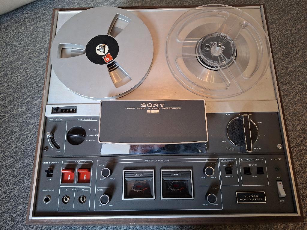 SONY TC-366 enregistreur à bandes, Audio, Tv en Foto, Ophalen