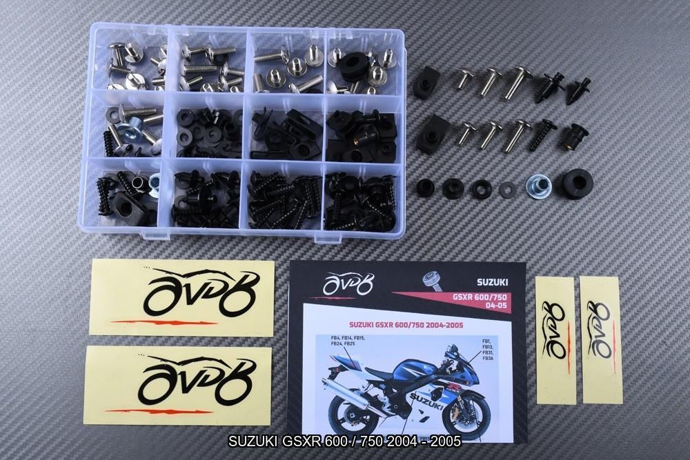 Kuip bouten set voor SUZUKI GSXR 600 750 2004 - 2005, Ophalen of Verzenden, Nieuw