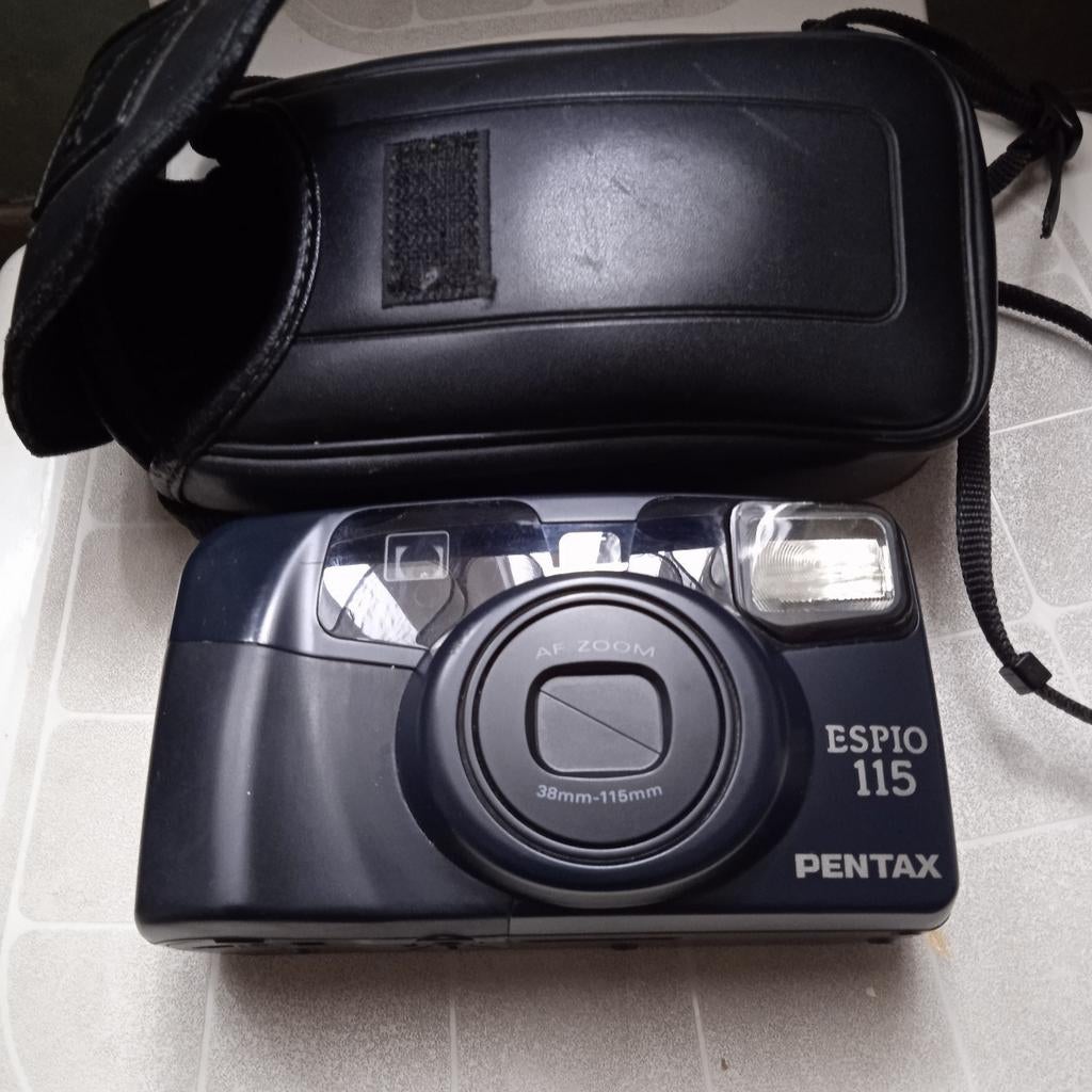 Camera Espio 115 Pentax, 38 mm, inclusief tasje, perfecte ok, Ophalen of Verzenden, Zo goed als nieuw, Pentax