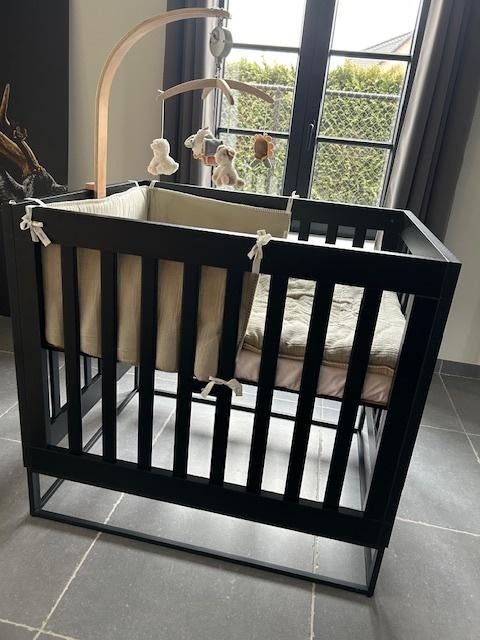 Babybox/park, Ophalen, Zo goed als nieuw, Vierkant, In hoogte verstelbaar