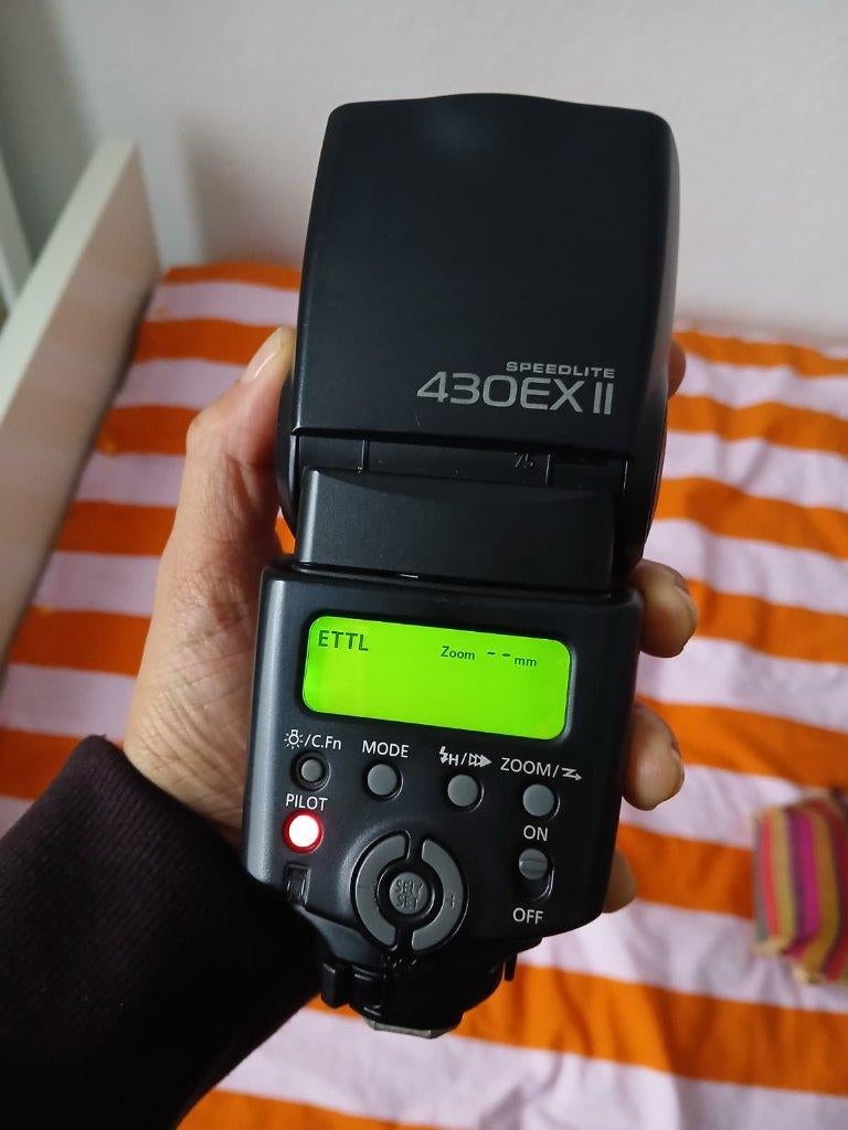 Canon Speedlite 430EX II flitser — Zeer goede staat, Ophalen, Gebruikt, Canon, Kantelbaar