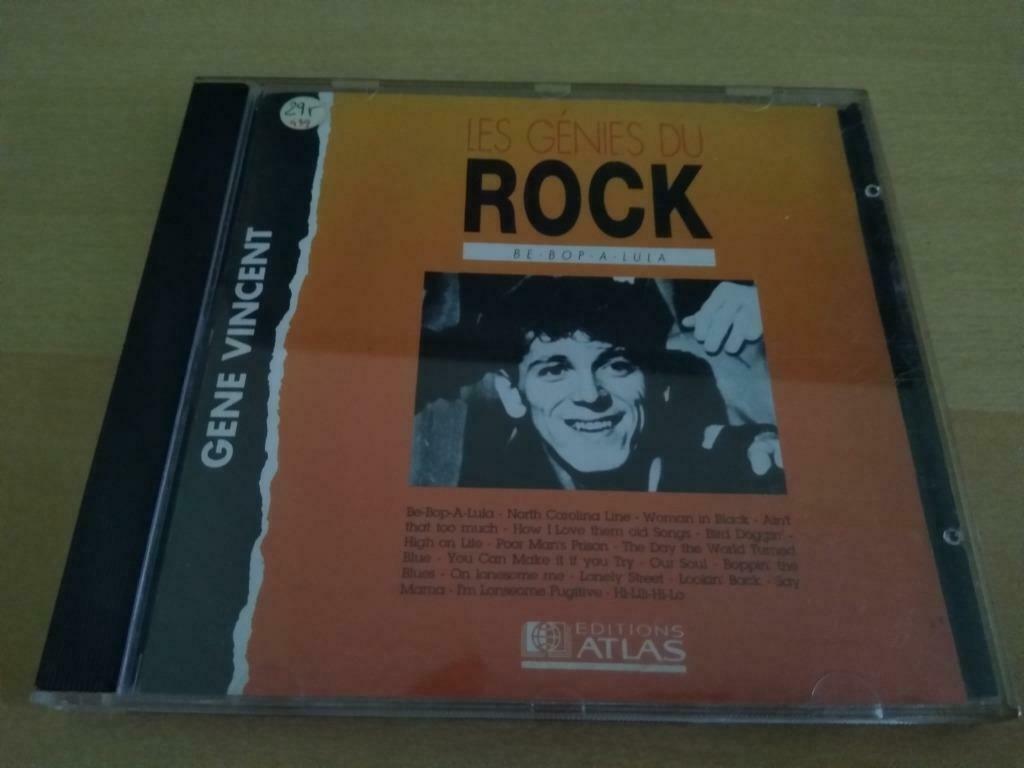 CD 'Les génies du rock' - Gene Vincent, Ophalen of Verzenden