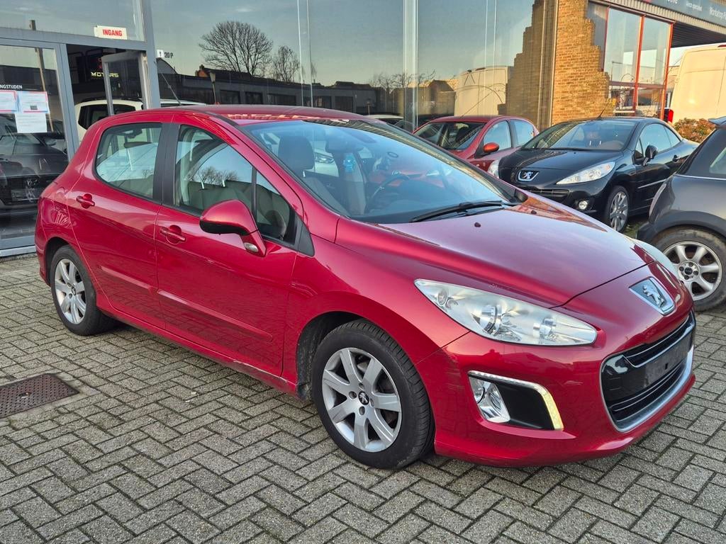 PEUGEOT 308 1.6 HDI, Auto's, Euro 5, Stof, Beige, Bedrijf