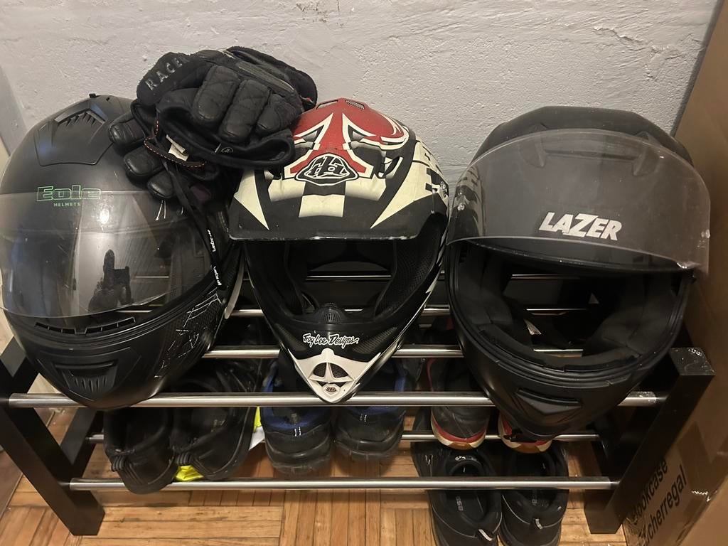 Le casque lazer acheter les deux autres offerts, Enlèvement, Utilisé