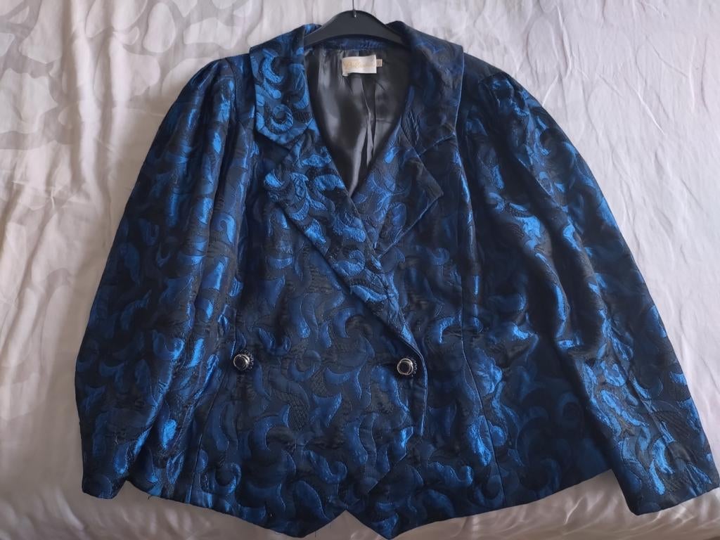 Gekleed jasje, Ophalen of Verzenden, Zo goed als nieuw, Maat 46/48 (XL) of groter, Jasje