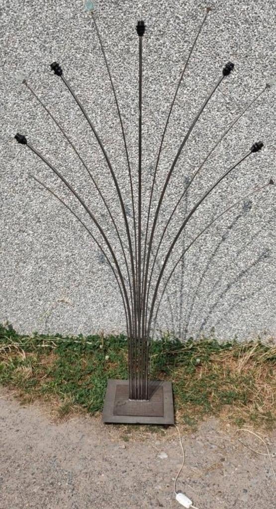 Belle lampe sur pied, lampadaire, lampe à base lourde, Enlèvement ou Envoi, Utilisé
