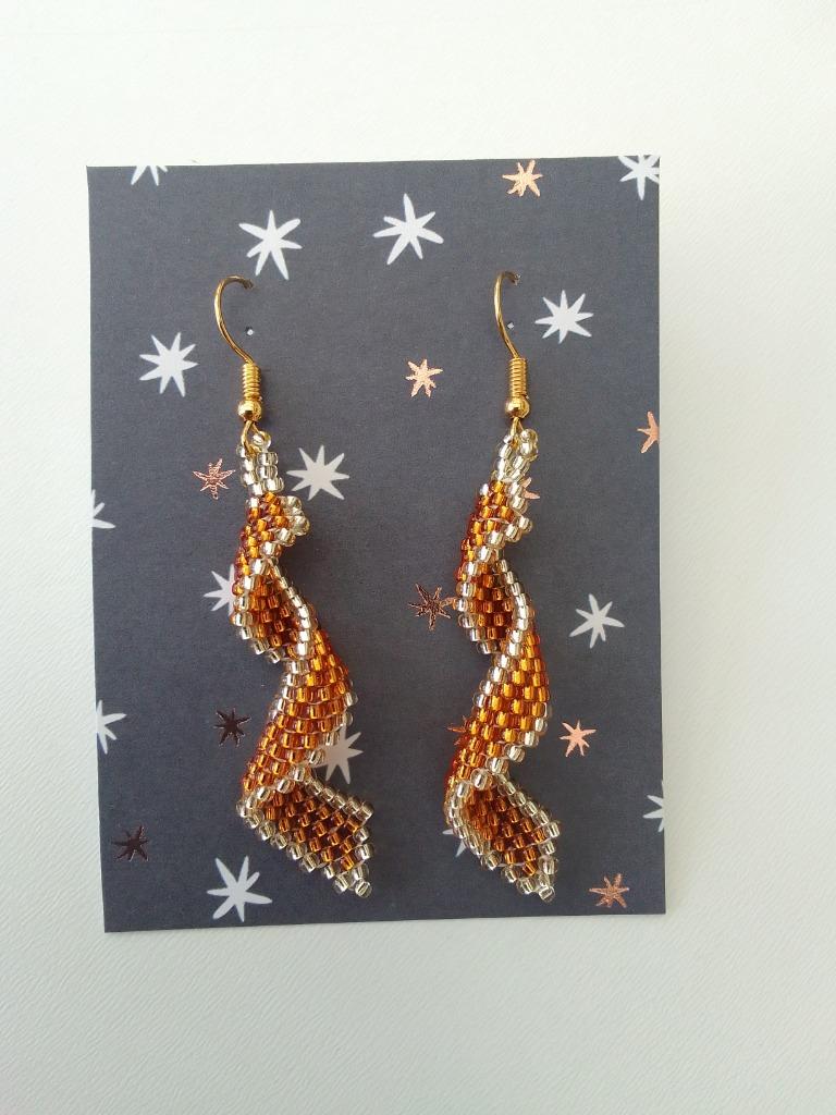 Boucles d'oreille fait main, Enlèvement ou Envoi, Neuf, Autres matériaux, Pendantes