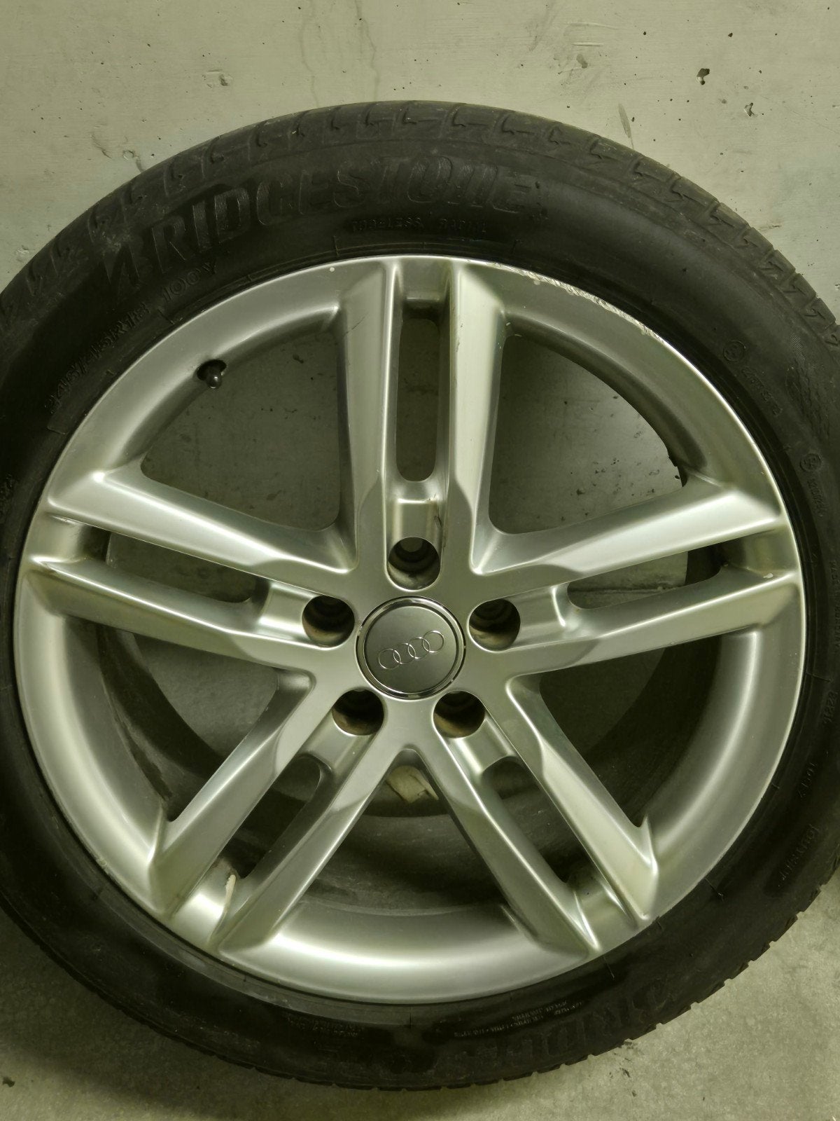 audi velgen 18 inch, Auto-onderdelen, Ophalen, 18 inch, Gebruikt, Velg(en)
