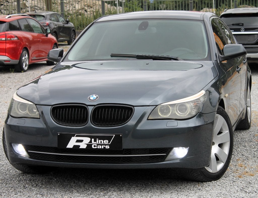 BMW 520 dA BOITE AUTO CLIMATISATION GPS CUIR BI-XENON, Autos, BMW, Cuir, Entreprise, Noir, 5 cylindres
