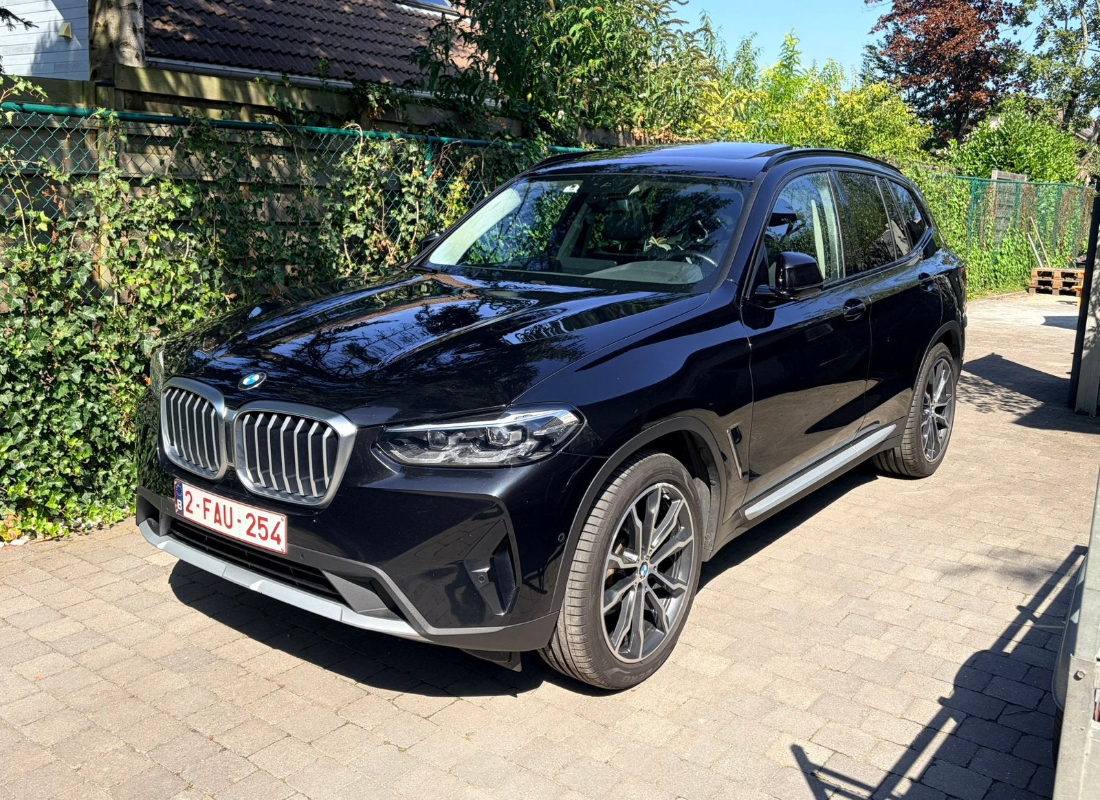 BMW x3 MHEV 2.0i pano/trekhaak/xDrive, Autos, Cuir, Achat, Noir, 5 portes