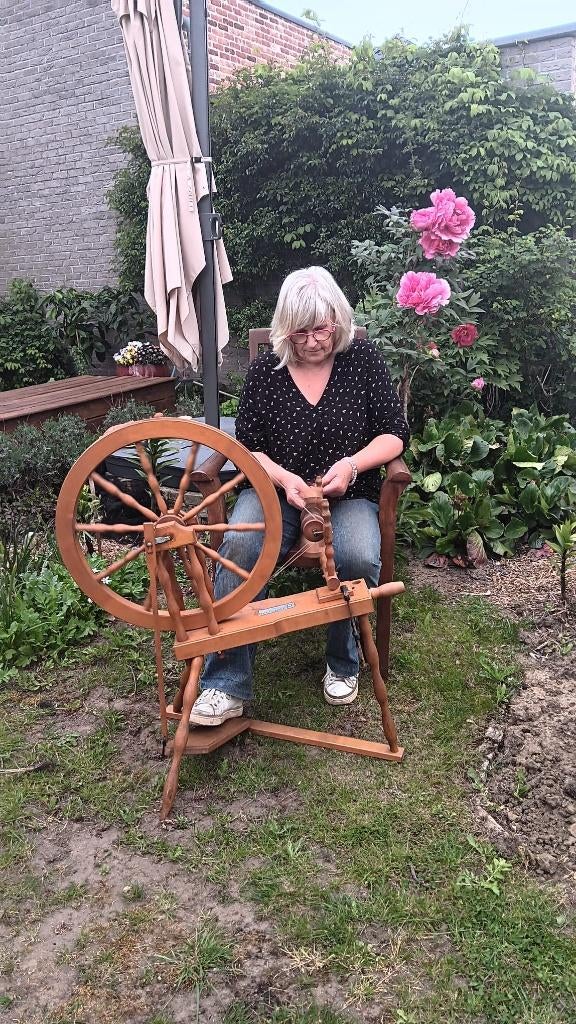 spinnewiel, Hobby en Vrije tijd, Ophalen, Gebruikt, Spinnewiel