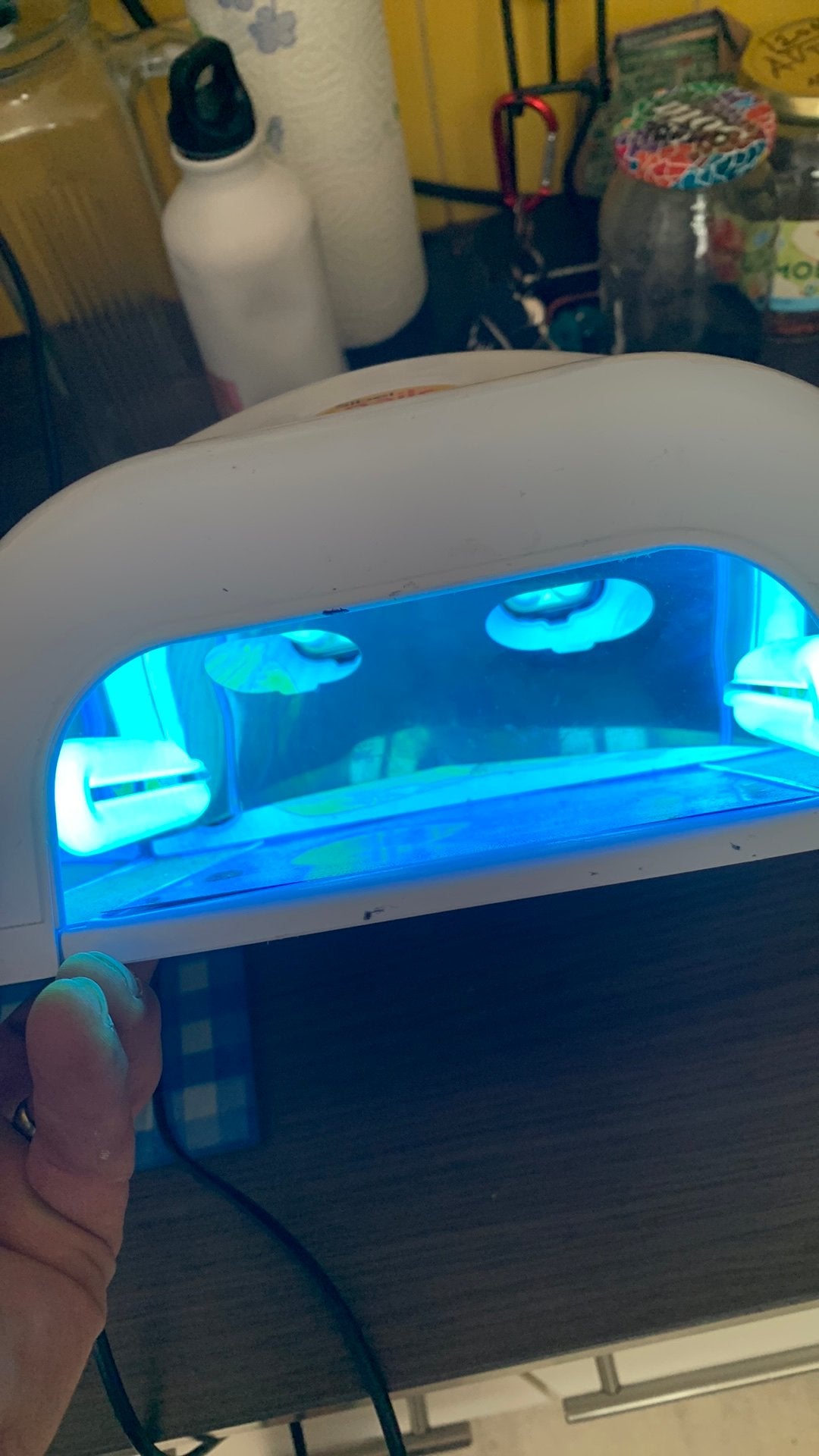 Machine a uv pour ongle, Electroménager, Solarium, Banc solaire & Bronzage facial, Enlèvement, Comme neuf