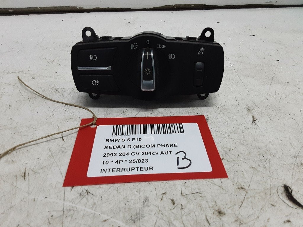 SCHAKELAAR BMW 5 serie (F10) (01-2009/10-2016) (9192744), Gebruikt, BMW, Petuelring 130
80809  München, DE, Bayerische Motoren Werke AG