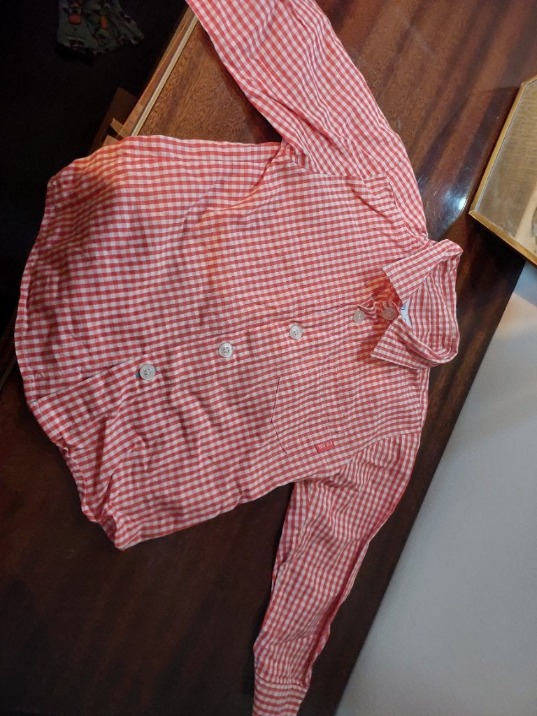 P´tit filou 18 maand, Enfants & Bébés, Garçon, Chemise ou Chemisier, Comme neuf, Enlèvement