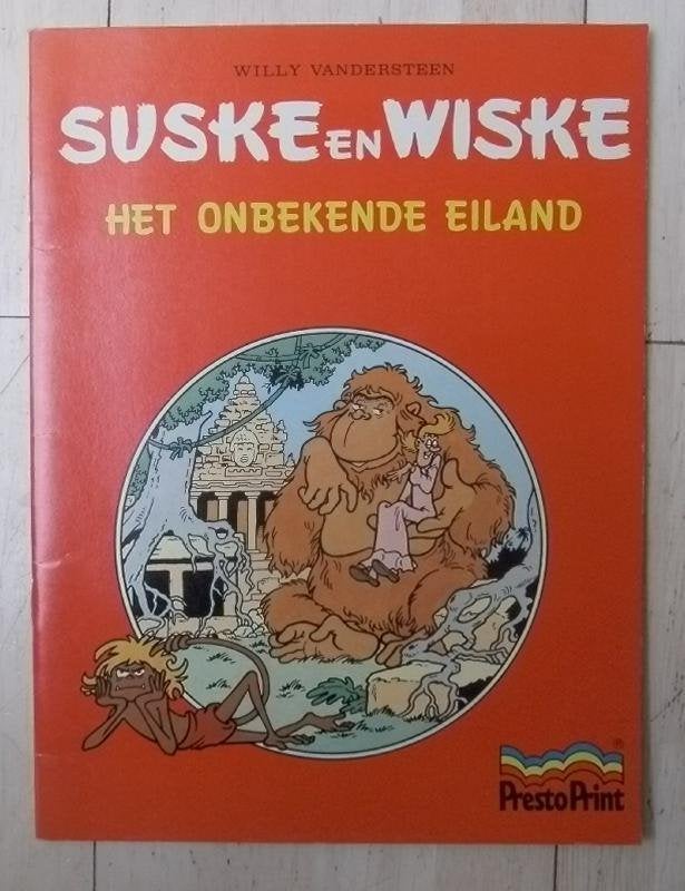 Suske en Wiske - Het onbekende eiland ( 1983 ), Enlèvement ou Envoi